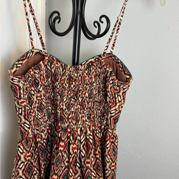 American Rag Brown Tan Sleeveless Sundress - Picture 7 of 12